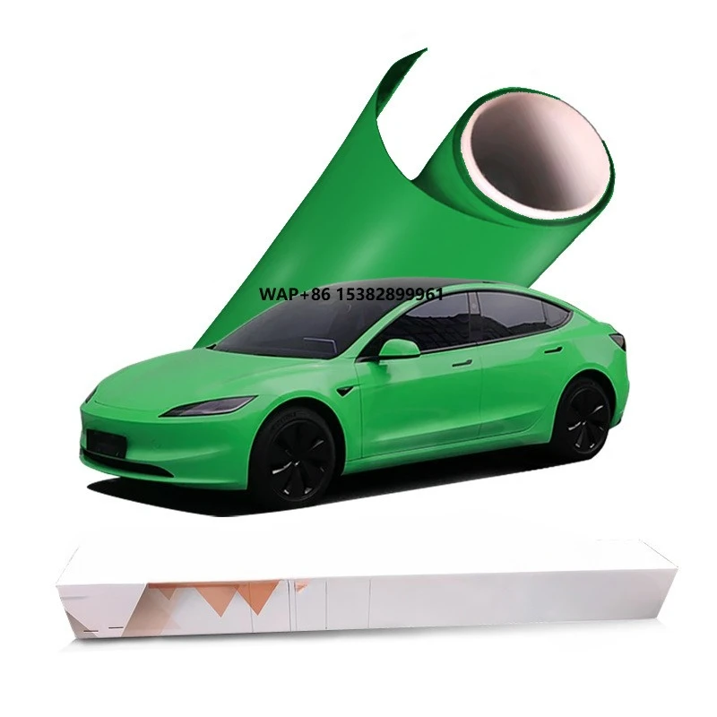 

Wholesale Price Color Card TPU Series Hot Selling Colorful Lizard Green Paint Protection Film Color Changing Car Wrap Film