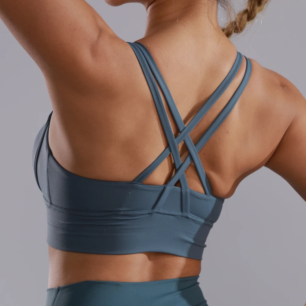 Gym Push up Sports Top Women for Yoga Fitness Bra Summer Tank Seamless Sexy Backless Deportivo No-wire Bras Lingerie Clothes