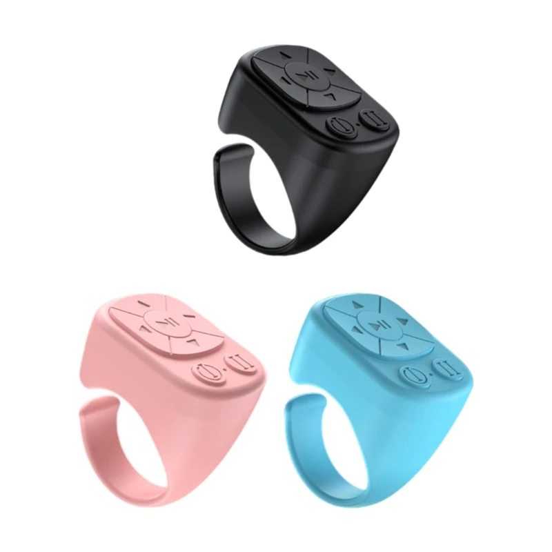 Scrolling Rings Bluetooth-compatible Camera Shutter Scroller Remote Rings