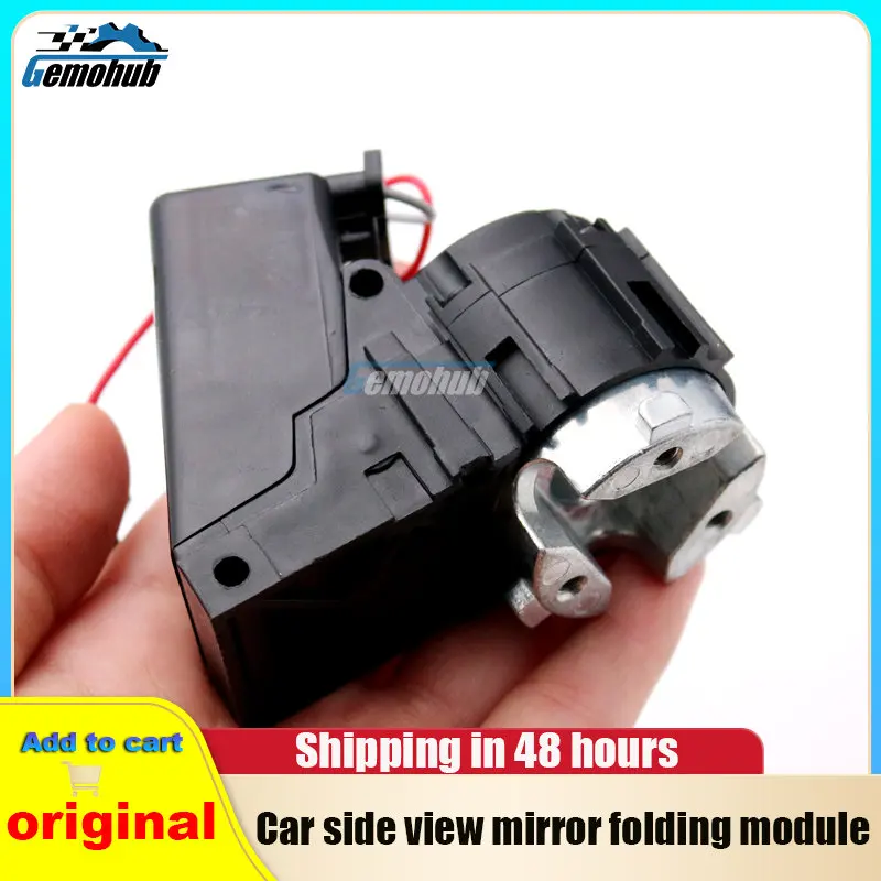 

Gemohub Car WING MIRROR FOLDING Module Durable For Mitsubishi Evolution X Pontiac Torrent motor replacement Auto parts new DIY