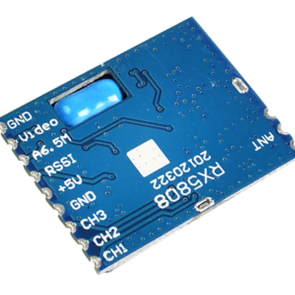 Boscam 5.8G Wireless Mini Audio Video Receiver Module RX5808 for RC Helicopter FPV System