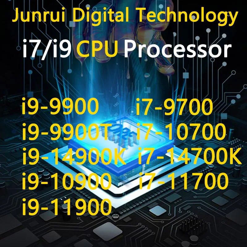 i7-7700 i7-9700 i7-11700 i9-9900 i9-14900K i9-11900 i9-10900 i9-10980XE Procesor CPU Czterordzeniowy procesor komputera