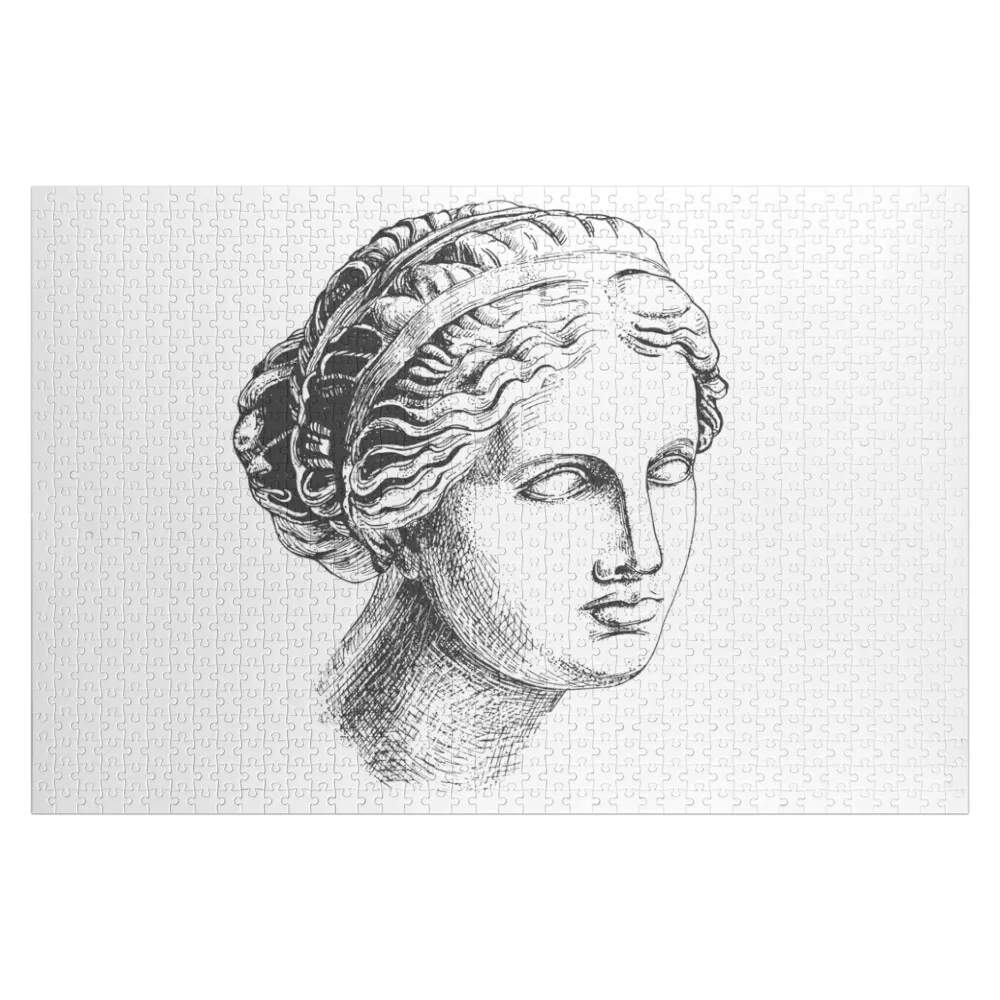 

Aphrodite head greek sculpture Jigsaw Puzzle Toys For Children Customized Picture Puzzle