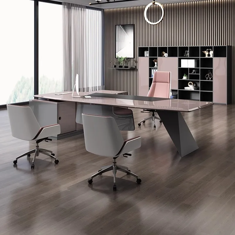 Seating Desk Gaming Computer Table Desks Mid-century Office Furniture Clearance One Action Table L Shaped Desk Bureau Room Study