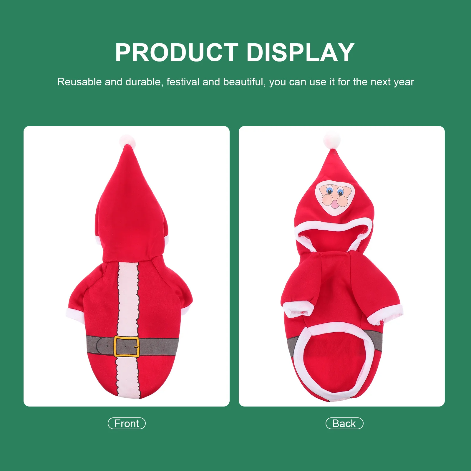 

1Pcs Pet Cotton Clothes Christmas Style Dog Cat Costume Soft Breathable Party Xmas Apparel Christmas Style Pet Clothing