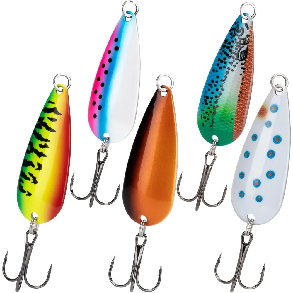 Fishing Lure Spoon - 5 adet tuzlu su kaşık balıkçılık