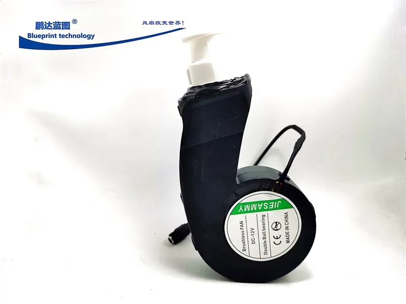 pa Flame Retardant round Mouth Turbine Blower 12 V5v Max Airflow Rate 15cm Dual Ball USB Powered BBQ Grill Cooling Fan