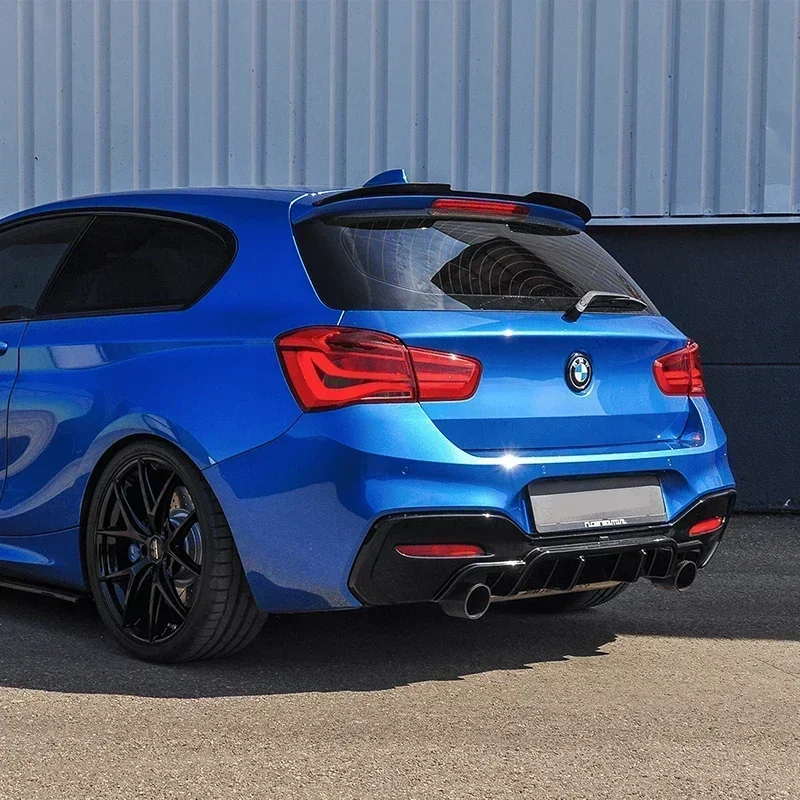 For BMW 1 Series F20 F21 2011-2020 120i 118im 135i 116i M135 M140 Hatchback Rear Roof Spoiler Car Tail Wing Decoration Strips