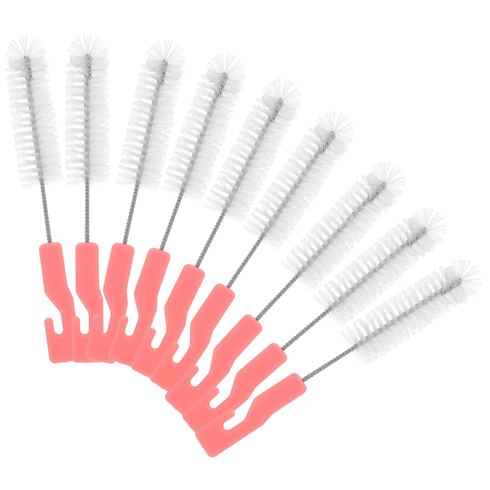 12pcs Hearing Aid Cleaning Brush Set Durable Nylon Craftsmanship R om Color Household Tube Cleaner Amplifier Accessory Portable - view 3