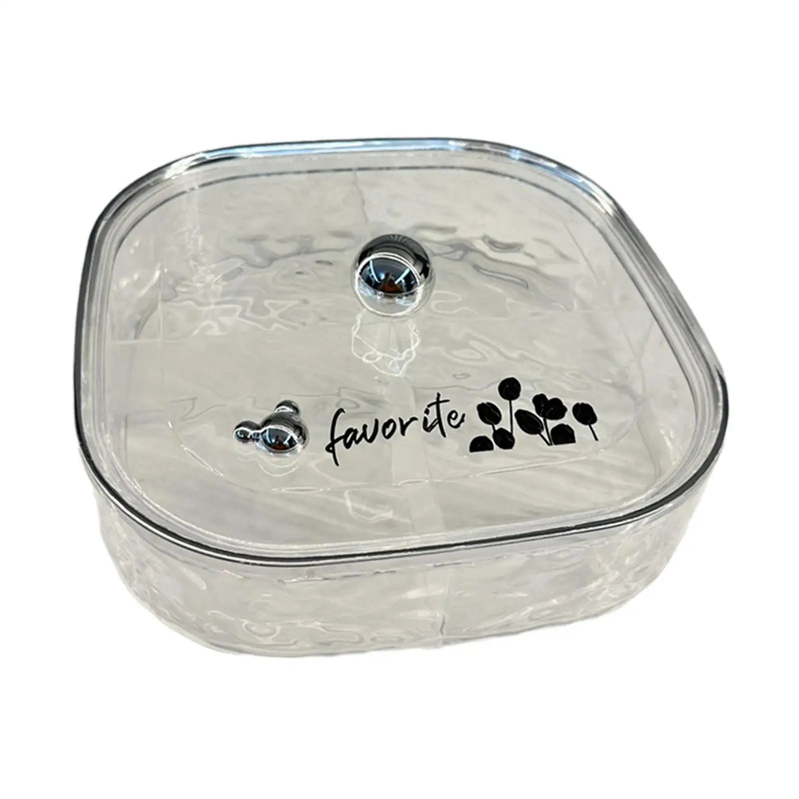 

Premium Fruit And Nut Serving Tray with Cover for Entertaining