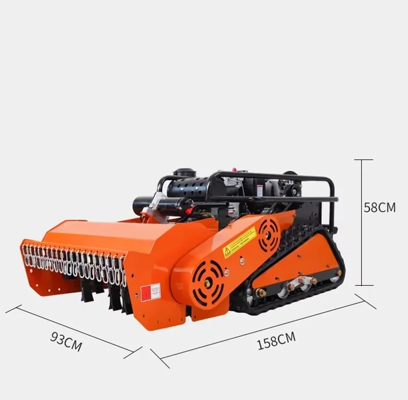 Customized New Remote Controlled 500mm Gas Hybrid Agricultural Lawn Mower Cordless Lawn Mower for Wholesale