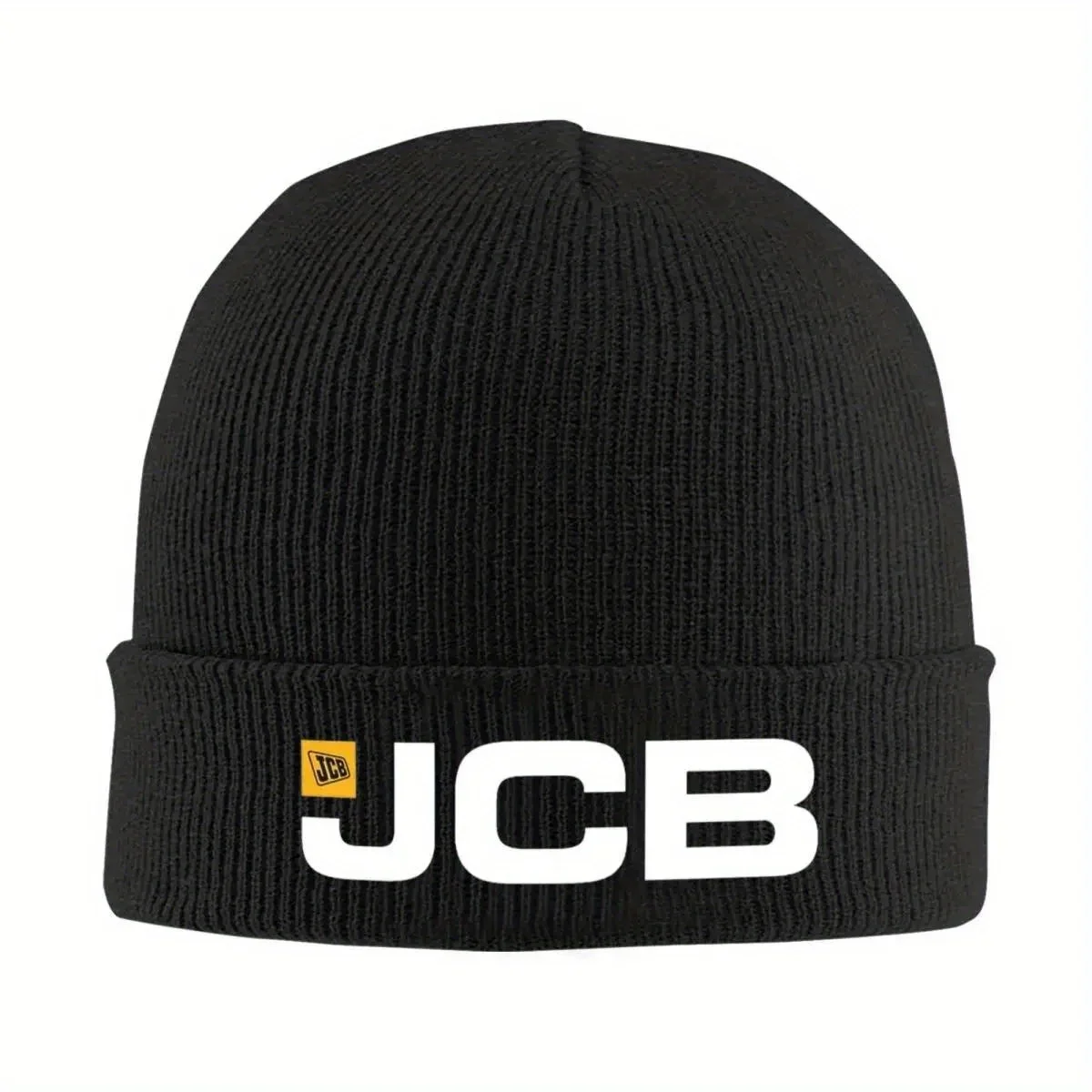 2026 Patch Paper Agriculture JCB Knitted Hat Women's Men's Skullies Beanies Autumn Winter Hats Warm Melon Cap