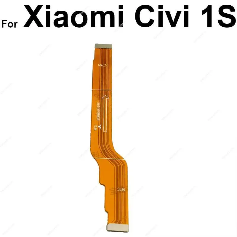 Motherboard LCD Flex Cable For Xiaomi Civi 1S 2 3 Mainboard LCD Display Flex Ribbon Replacement Parts