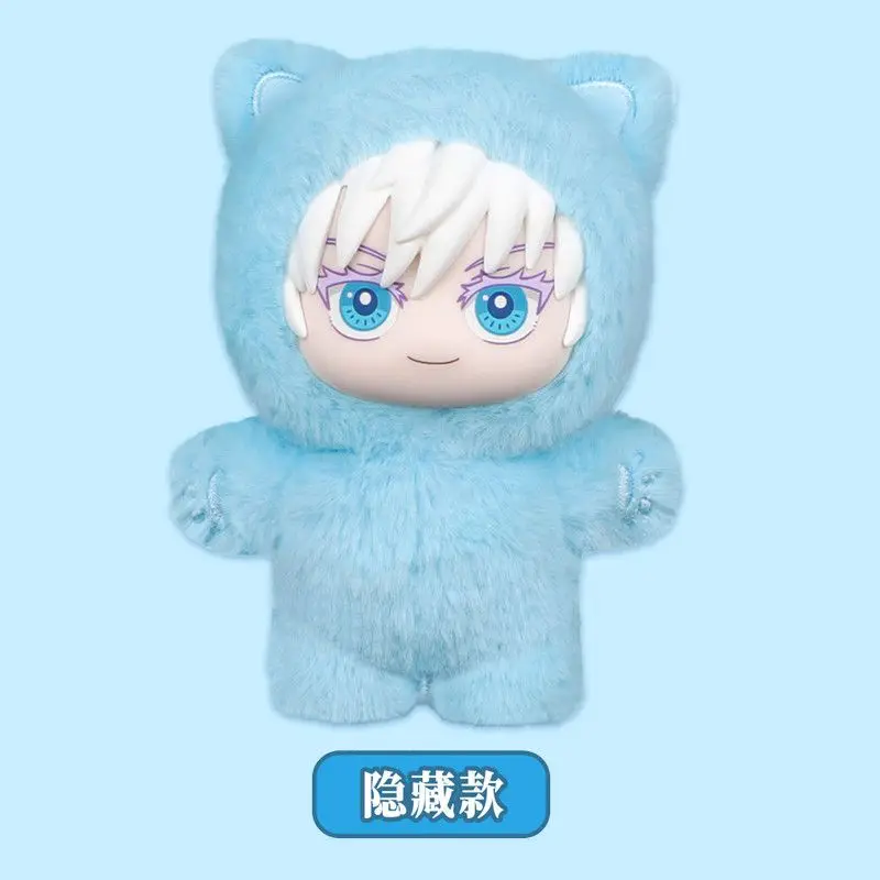 

Eaki Genuine Jujutsu Kaisen Season 2 Gojo Satoru Cat Park Party Blind Box Плюшевая кукла Сумка Подвеска Модель Коллекция игрушек для фанатов