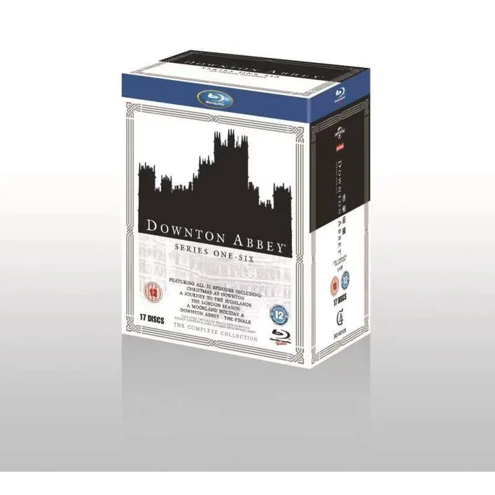 Brand New BD Blu-ray High Definition Downton Abbey Seasons 1-6 17 Disc Set English Audio Chinese Subtitles