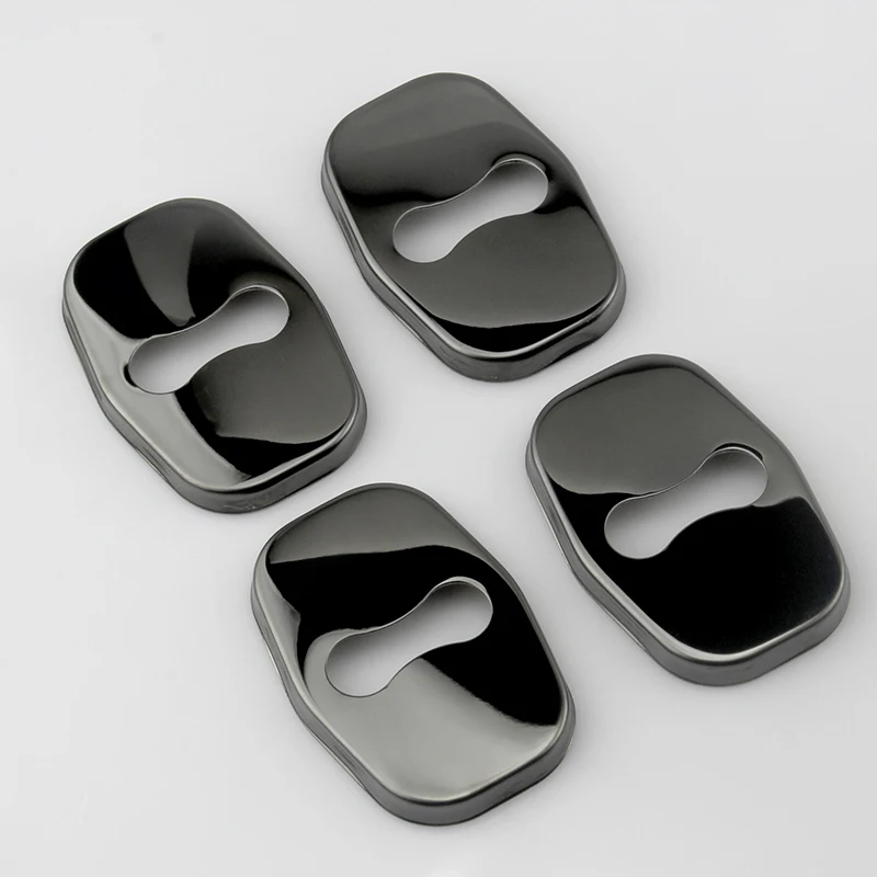 Car Door Lock Cover For Peugeot 206 207 208 301 306 307 308 T9 408 607 508 5008 3008 4008 406 407 2008 SW CC GT RCZ Accessories