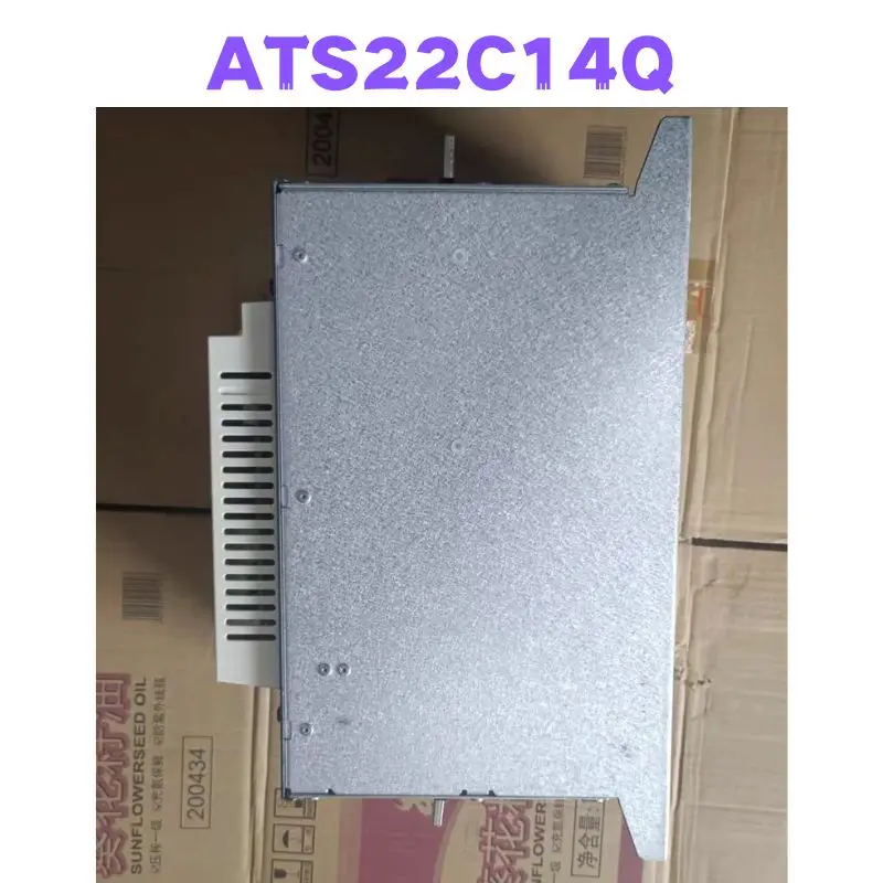 

Подержанный плавный стартер ATS22C14Q протестирован в порядке.