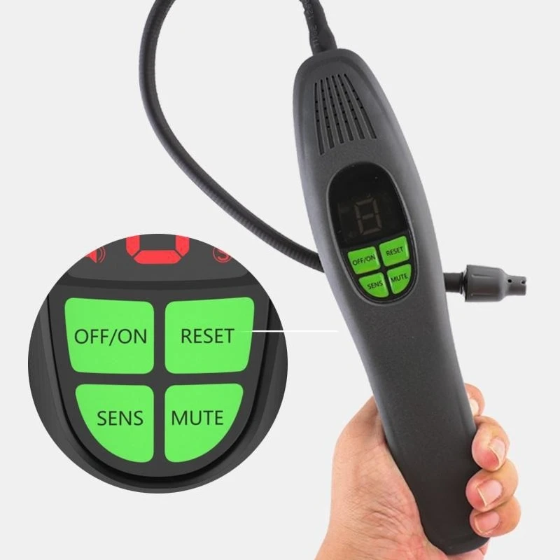 Detector de vazamento de refrigerante ALD-2 Ar condicionado Detector de vazamento de refrigerante R22/R32/R410 Detector de vazamento semicondutor