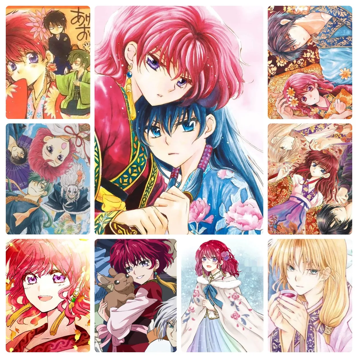 DIY Anime Akatsuki No Yona Princess Jigsaw Puzzles For Adults Family Activity Games for Gameroom Bedroom Gifts