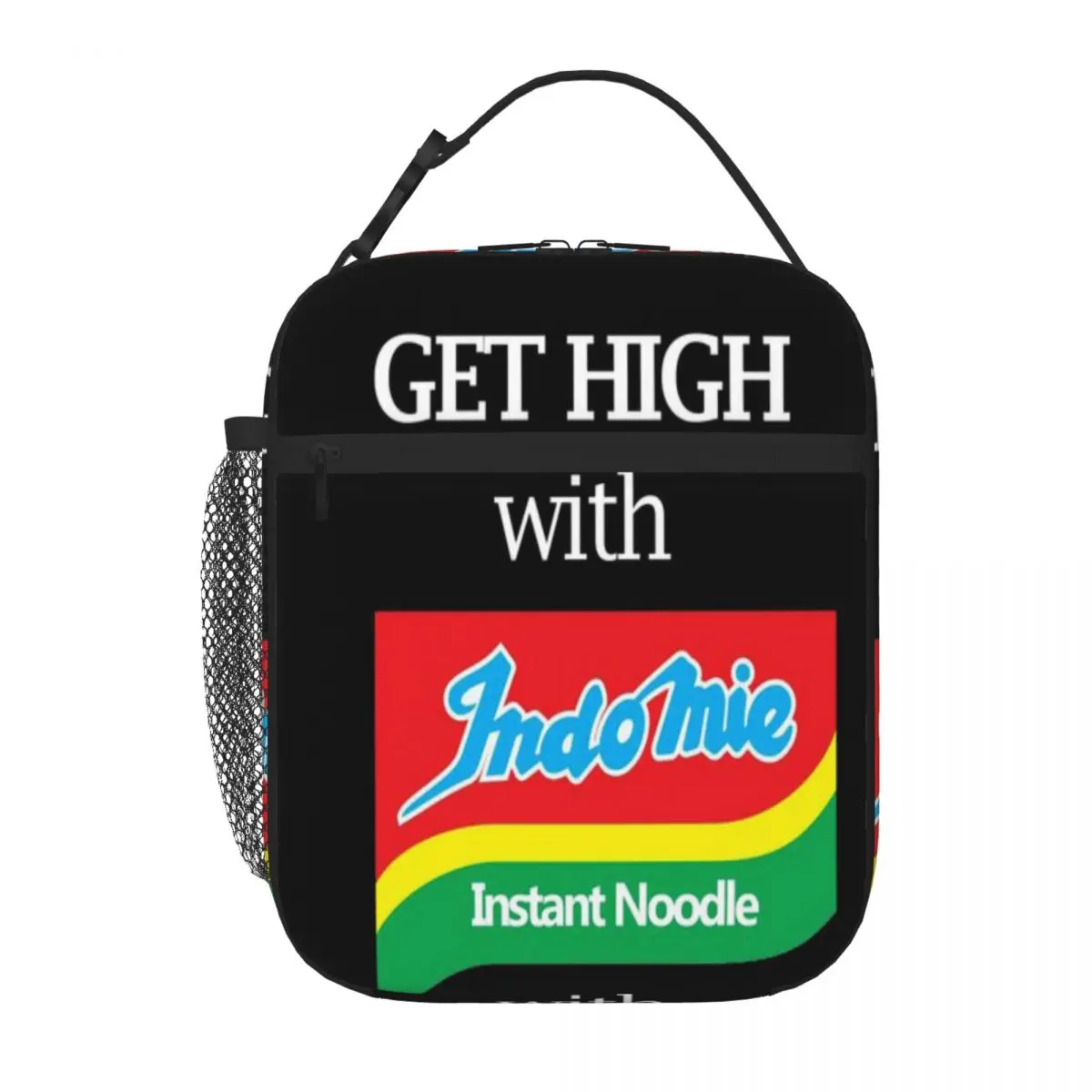 Hot Sale Indomie Delicious Indonesian S Instant Noodle Outdoor Rugged Large Lunch Bag Desk Dining Thermal Food Carrier
