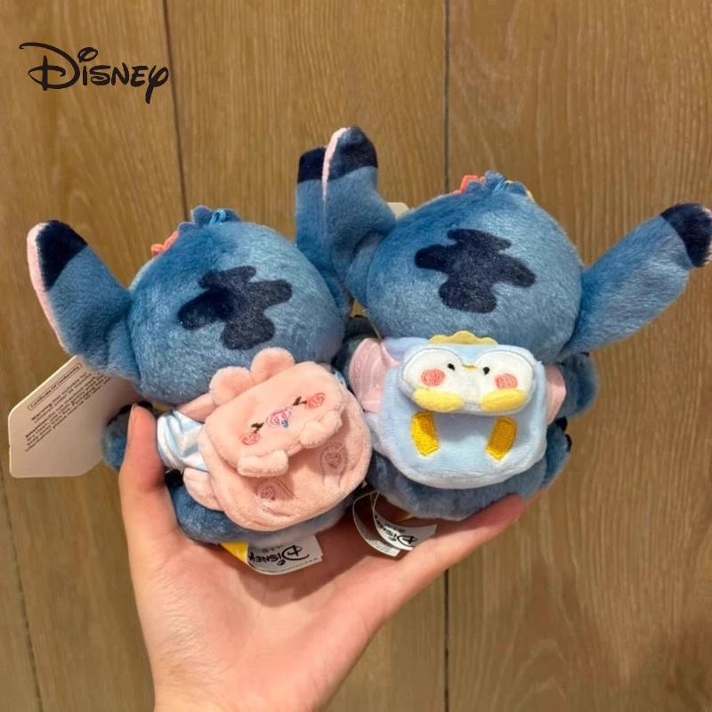 

Lilo and Stitch Disney Doll Kawaii Cartoon Anime Embroidery Printing Accessories Pendant Men and Women Keychain Decoration Gift