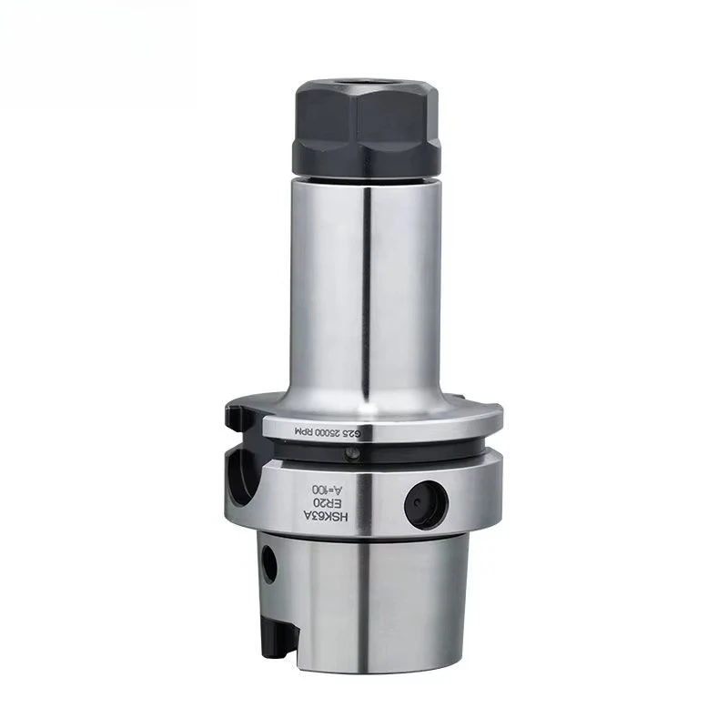 High-quality 20CrMnTi steel HSK6a HSK A63 ER16 ER20 ER25 ER32 ER40 chuck CNC tool holder for milling machines