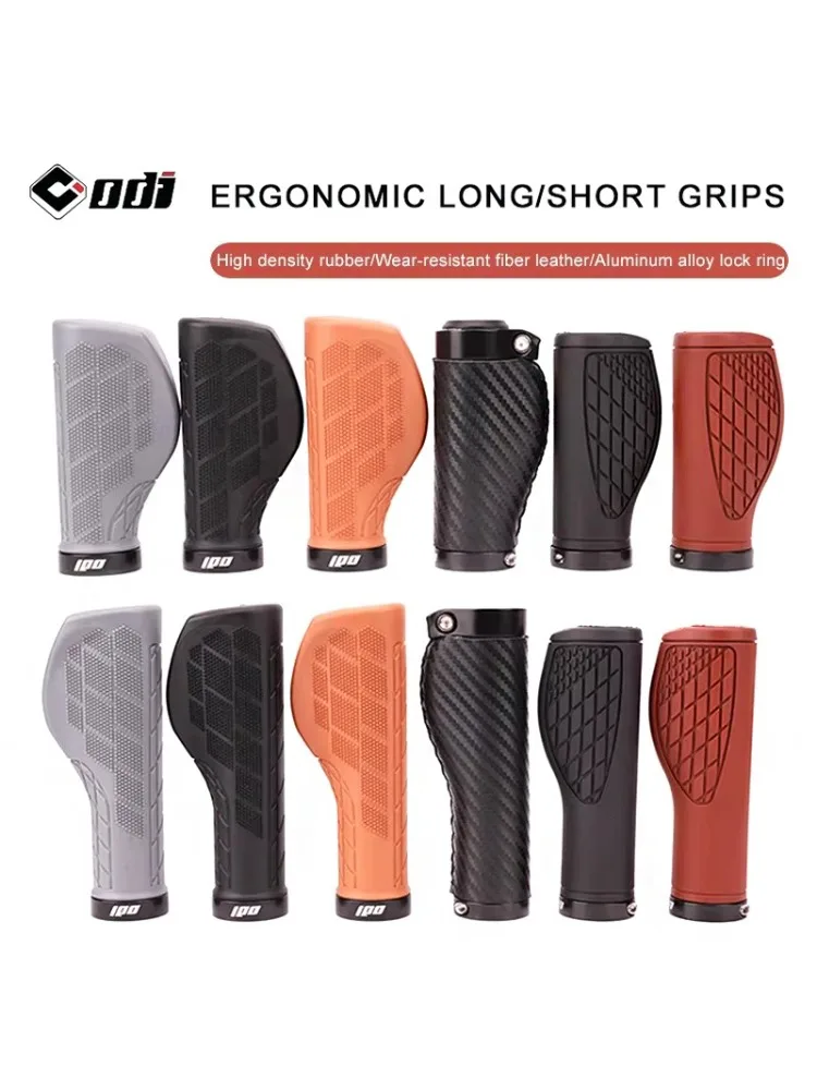 AliExpress ODI Bike Grips Long/Short Ergonomics MTB BMX Bicycle Handlebar Grip Lock on Non Slip Cycling Bar Cover for Mountain Folding Bike