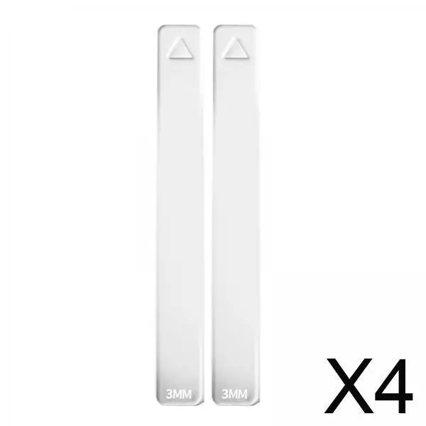 

4x2x глиняная линейка, инструменты для изготовления глины для серег, ювелирных изделий, кулон 3 мм