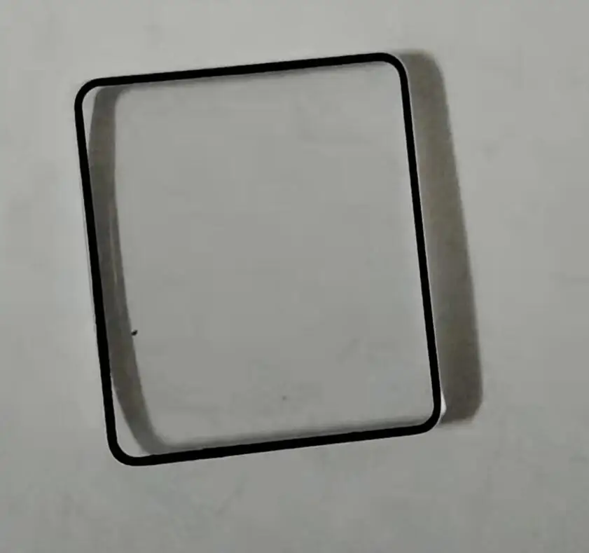 Watch Glass Replacement Rectangular Shaped Crystal for EFR 511 Watch Repair