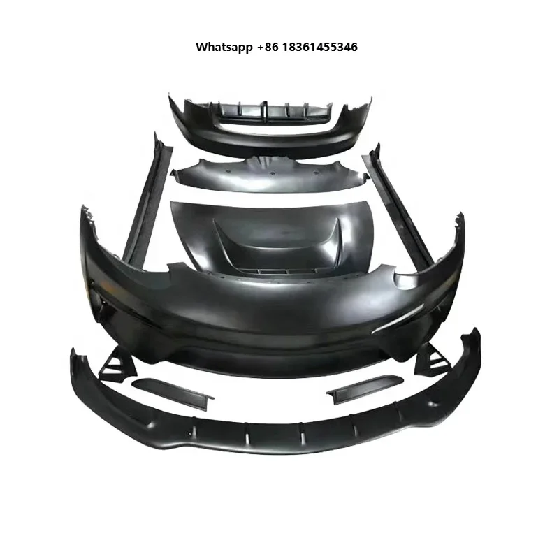 

For F87 M2 M2C High Quality Carbon Fiber Rear Bumper Diffuser With Lamp Boot Spoiler DT-M Style