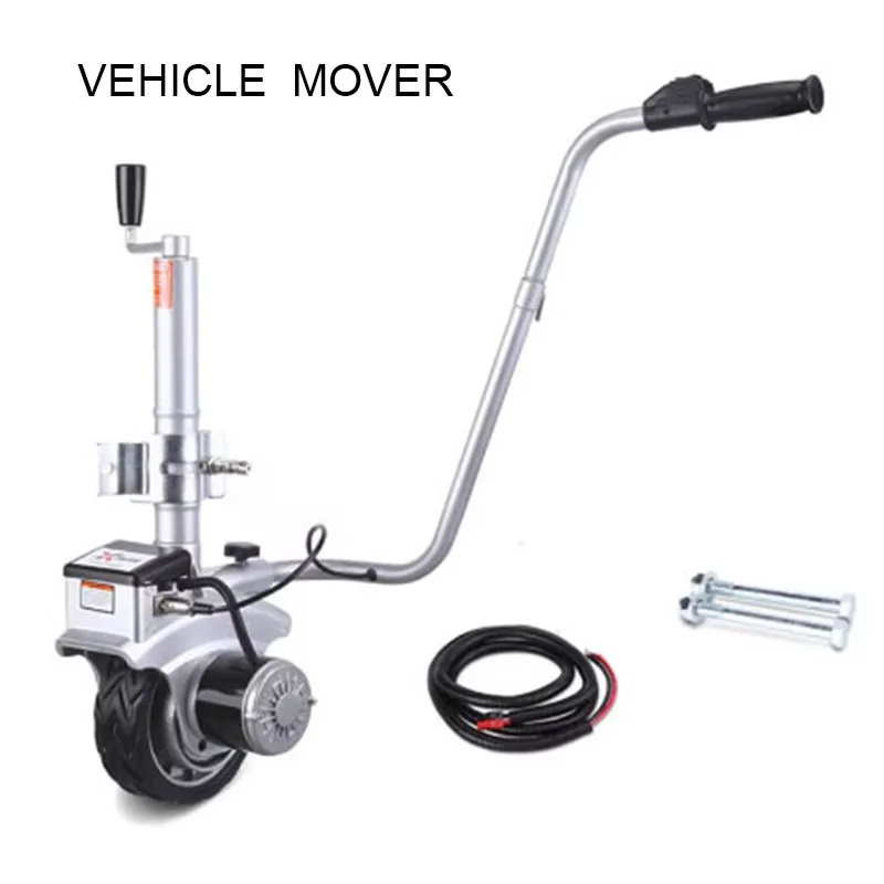 Electric Motorised Jockey Wheel Vehicle Load Caravan Boat Wheel Dolly Utility Trailer Car 350W 12V