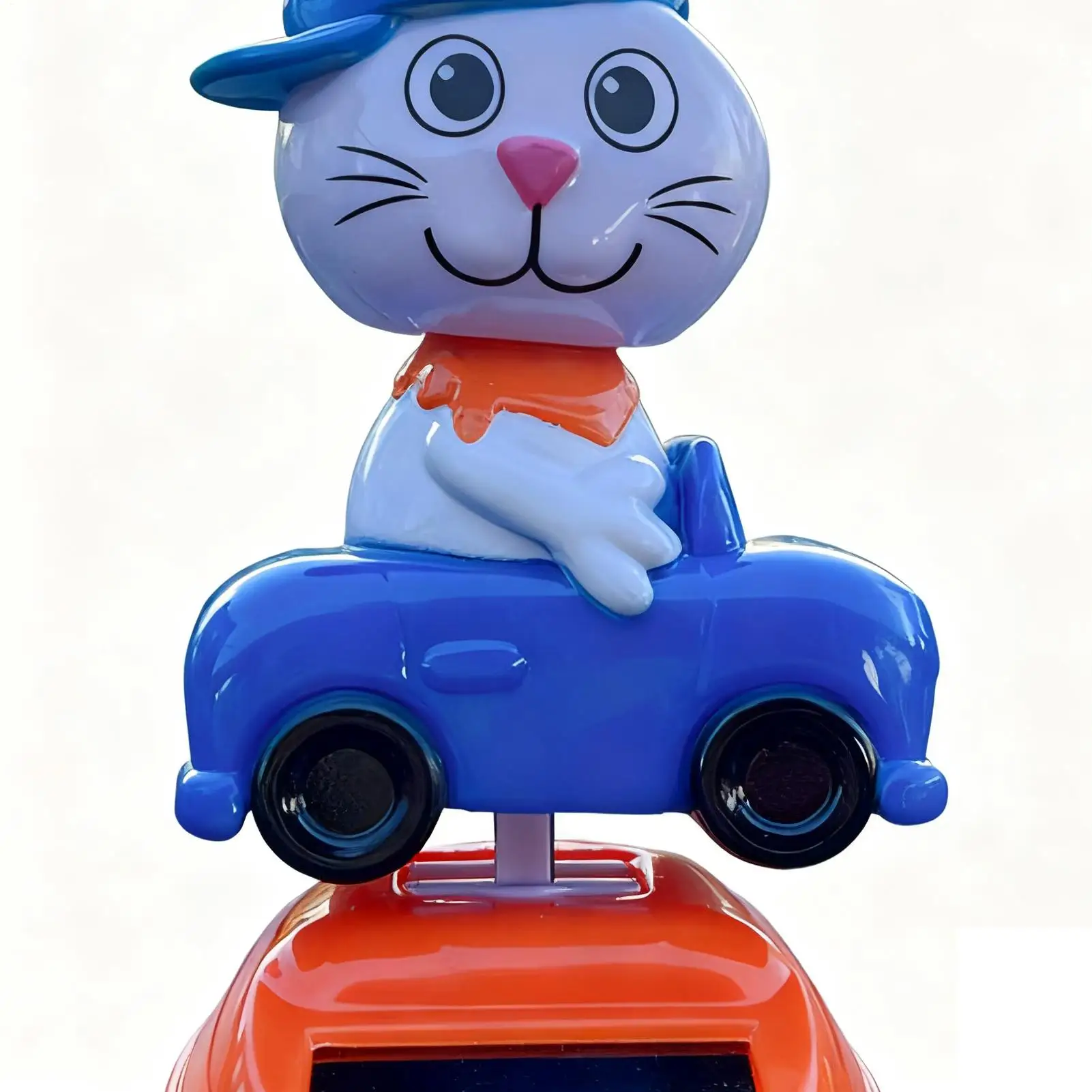 مزركشة تعمل بالطاقة الشمسية لنافذة الأرنب تهز دمية لعبة الديكور أرنب الرقص الشمسي مزركشة تهز الرأس لحفلة مكتب السيارة