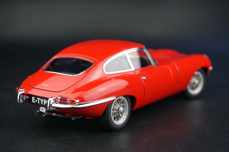 Autoart 1:18 E-type Series I 3.8 Red Simulation Limited Edition All Open Alloy Metal Static Car Model Toy Gift