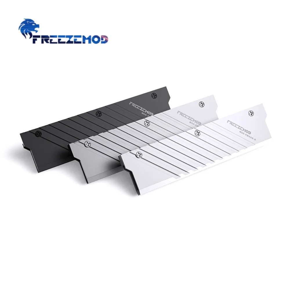 

2Pcs FREEZEMOD DDR5 Memory Cooler Cover Aluminum Alloy SSD Heat Sink Shim Armor Vest Gamer MOD PC Cooling MEO-PMOAB-G