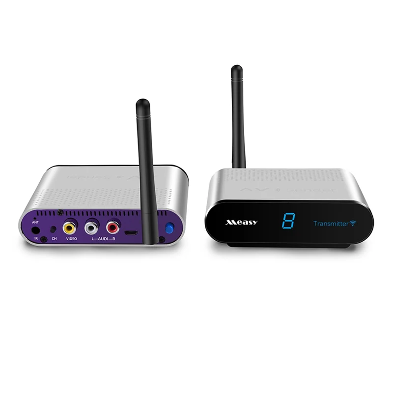 

AV530 5.8Ghz Wireless Video Digital Set-Top Box Wireless Sharing Multifunction Transmitter Receiver Durable With EU Plug