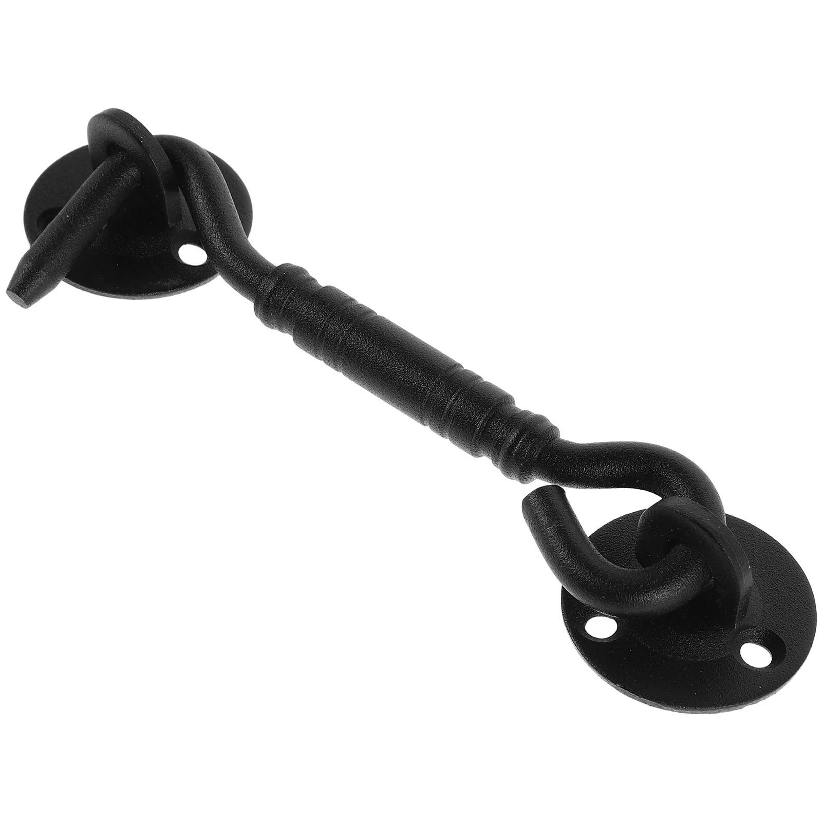 مزلاج خطاف عالي التحمل من الفولاذ المقاوم للصدأ لنافذة الباب، لمسة نهائية غير لامعة، قفل معدني بمشبك، استبدال الأجهزة، سقيفة المرآب #2