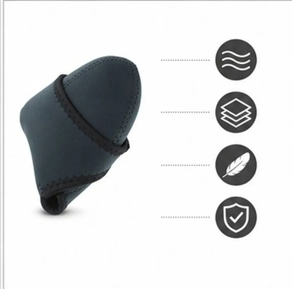 Neoprene Camera Insert Bag Multi-Layer Compartment Dslr Lens Flash Storage Padded Portable Organizer for Backpack Digital Camera