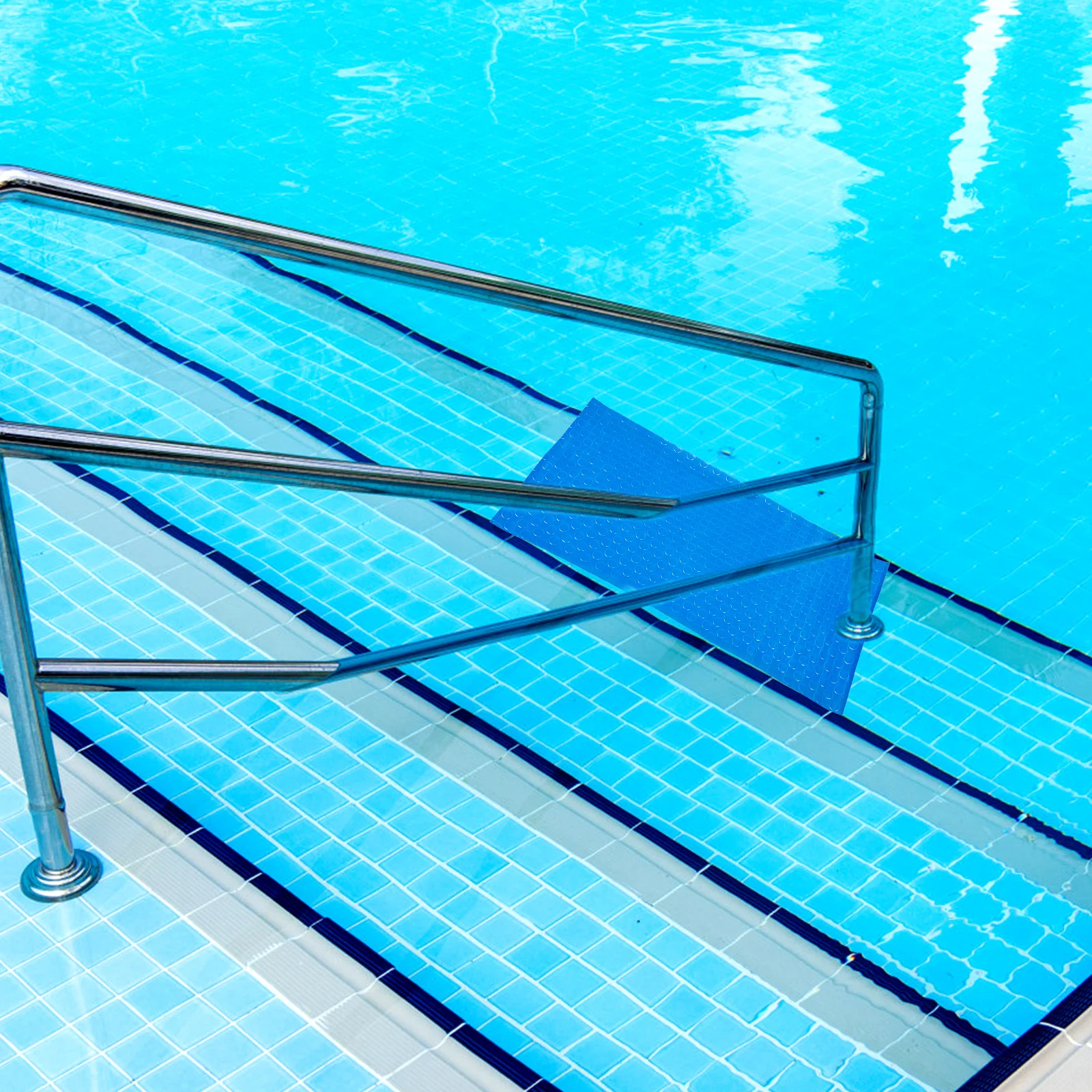 

Swimming Pool Ladder Mat Anti-Slip Non-Slip Cushion Easy to Use Delicate Reliable Long-Lasting Swimming Pool Ladder Mat