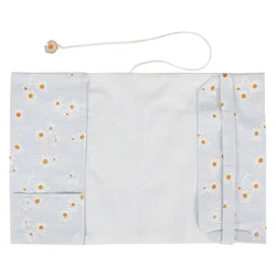 Book Cover Washable small daisy Fabric Book Cover Fabric Travel Notebook Sleeve Protector Handmade Soft Flower Cloth Book Decor
