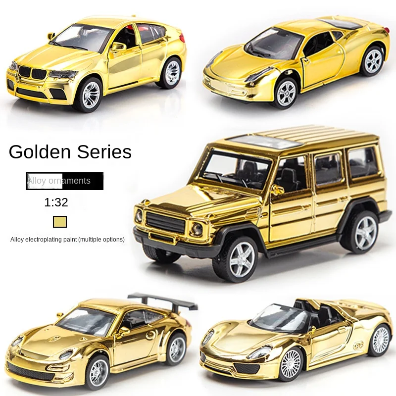 New 1:32 Golden Series Alloy Large G Off-Road Cake Model Decoration Children's Toy Boy Toy Wholesale Home Decoration Mini Model