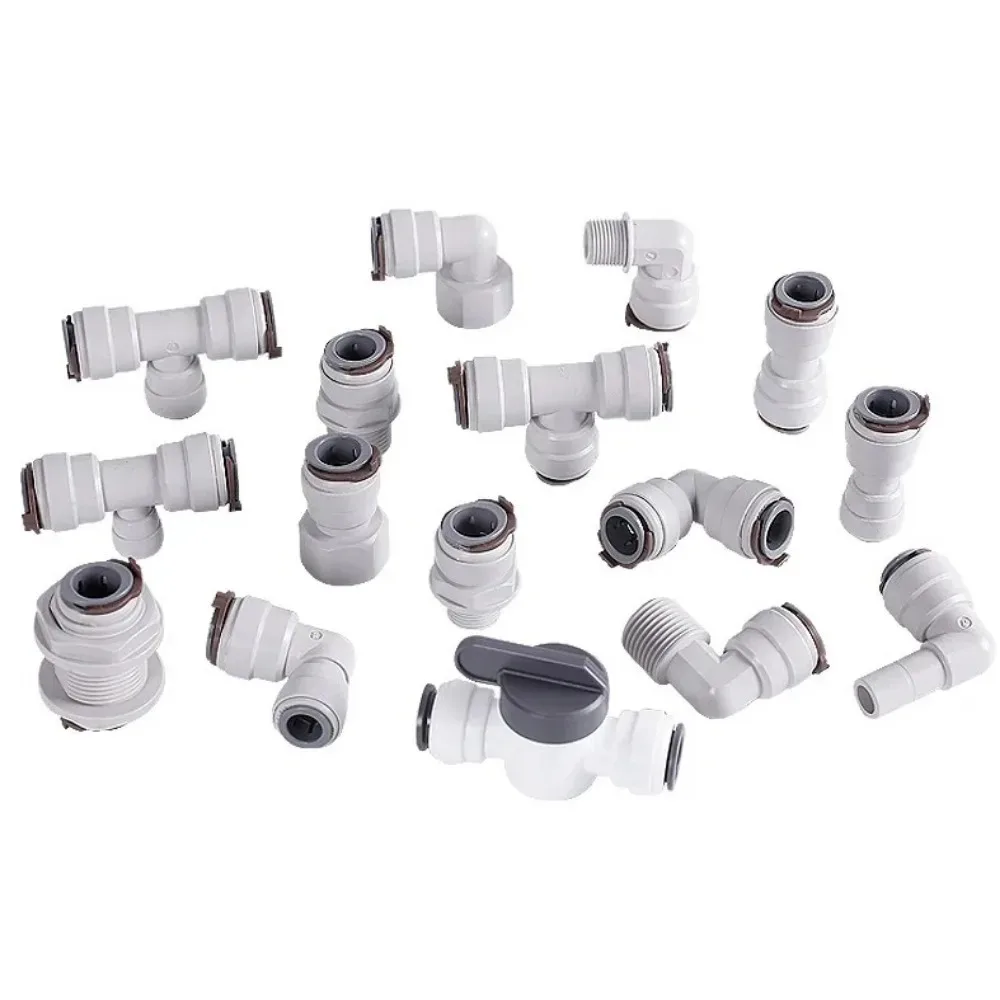 1/2 Inch 12.7-mm Redcuer Hose Straight/Elbow/Tee/Y/Valve POM Connector Drink Water Purifies RO Filter Reverse Osmosis System