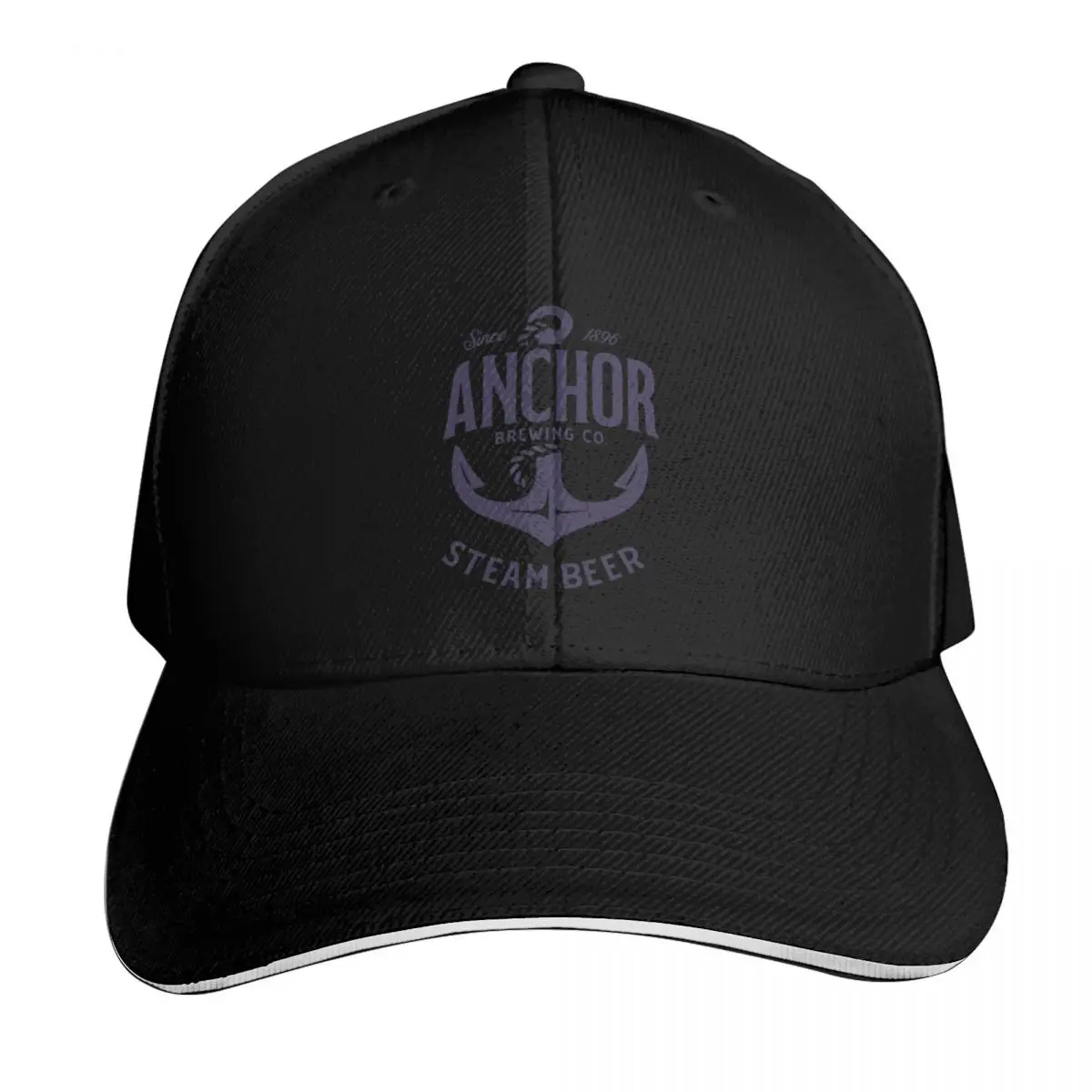 Anchor brewing steam beer high-quality Baseball Cap Sun Protection UPF 50+ Breathable Mesh Back Adjustable Buckle Closure