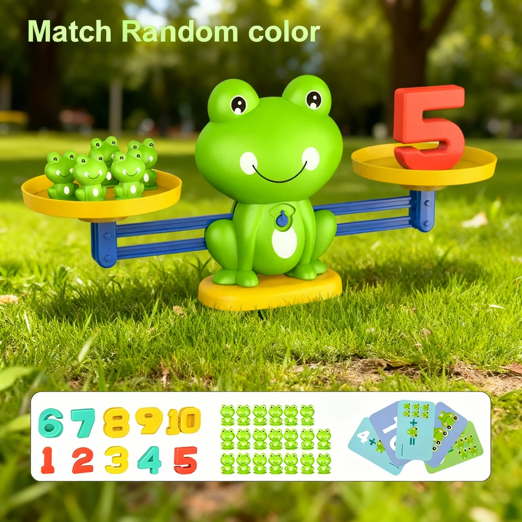 Mathematical Intelligence Math Toys Funny Frog Scale Children's Early Education Toys Addition Educational Technology Toys 2026