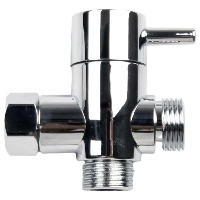 3 Way Shower Head Diverter Valve G1/2 Three Function Switch Adapter Connector Head faucet Bathroom Accessories 3 Way Shower Head image 6