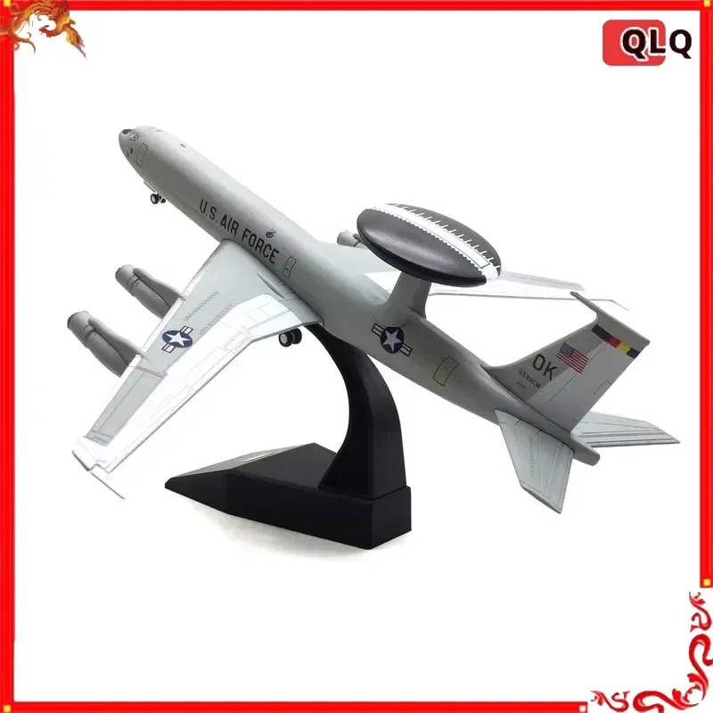 

Boeing E-3 Sentry AWACS Alloy Aircraft Model 1/200 Scale Collectible Early Warning Aircraft Toy for Gift And Decoration