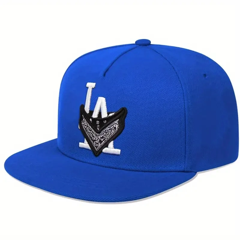 Gorra de béisbol ajustable para adultos, sombrero con Cierre trasero, estilo Hip Hop, Los Angeles LA, flores del desierto, color