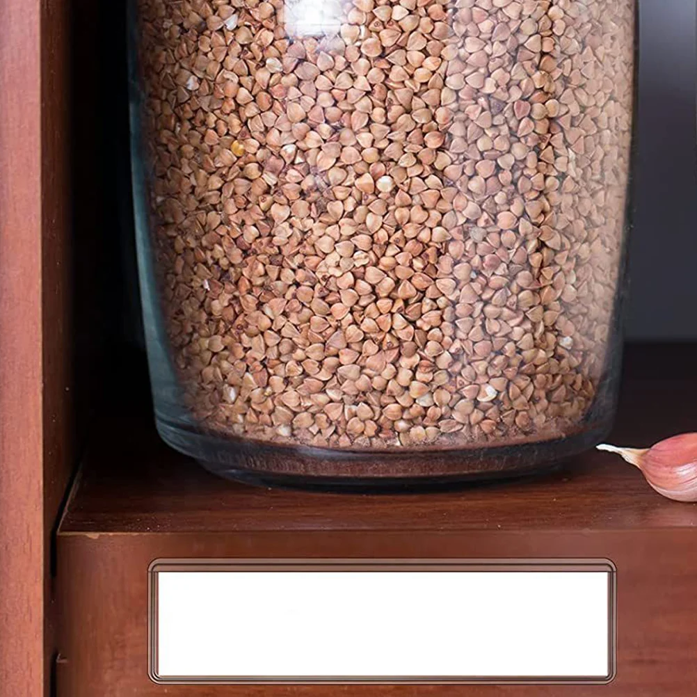 25 Pcs Transparent Label Bag Business Cards Holders Self Adhesive Pvc Pocket Sleeve Pockets for Planners Index