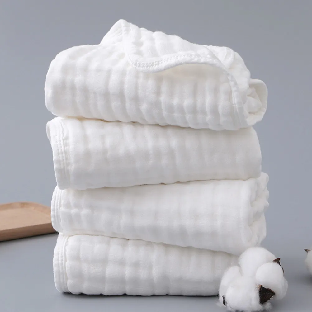 

2pcs Swaddle Cloth Baby Cotton Bath Towel Ultra Dry Infant Belly Wrap Blanket Newborn Bath Blanket