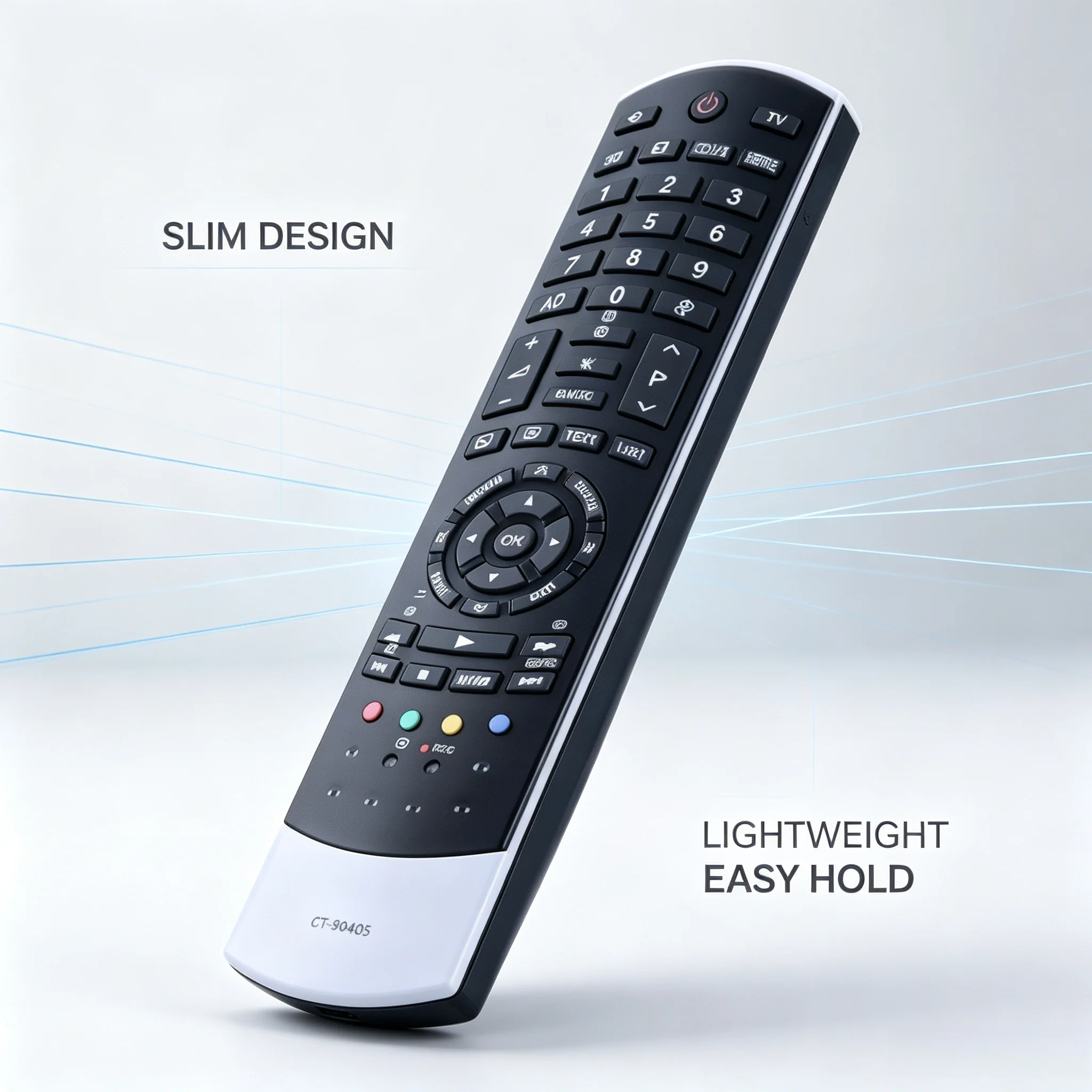 Replacement Remote Control CT-90405 for Toshiba LCD LED HDTV Smart TV, Substitute CT-90405 368, No Programming Needed
