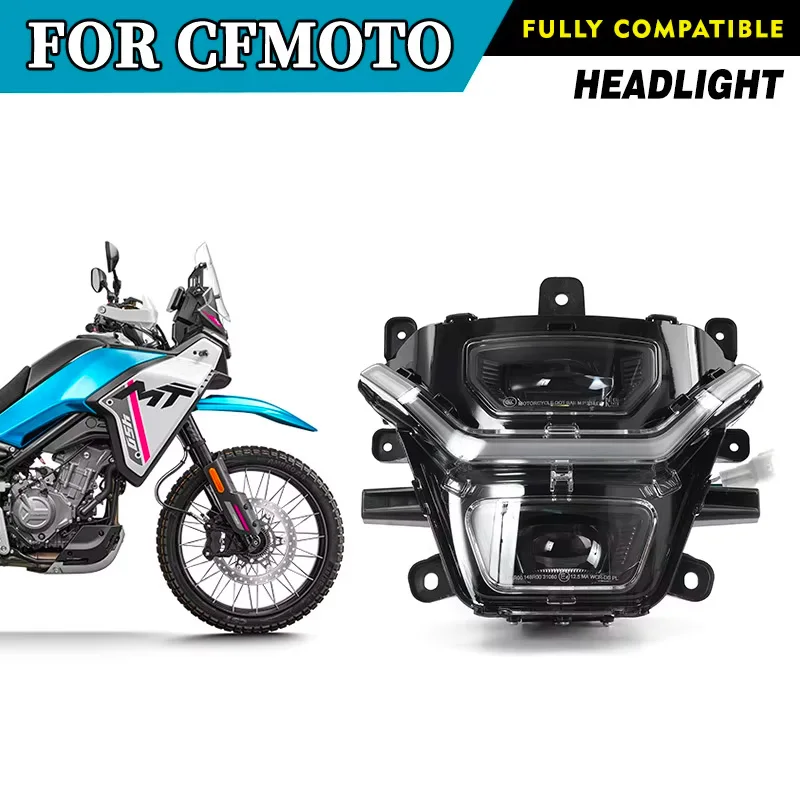 For CFMOTO 450MT Headlight CF450 CF400-8-8A MT450 Headlamp Motorcycle Accessories Original Parts